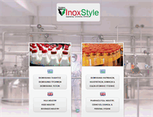Tablet Screenshot of inoxstyle.gr
